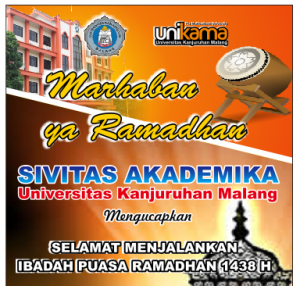 Jam Kerja Bulan Romadhon 1438 Hijriyah Universitas Kanjuruhan Malang